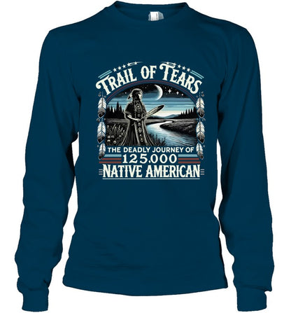 TRAIL OF TEARS THE DEADLY JOURNEY OF 125.000 NATIVE AMERICAN