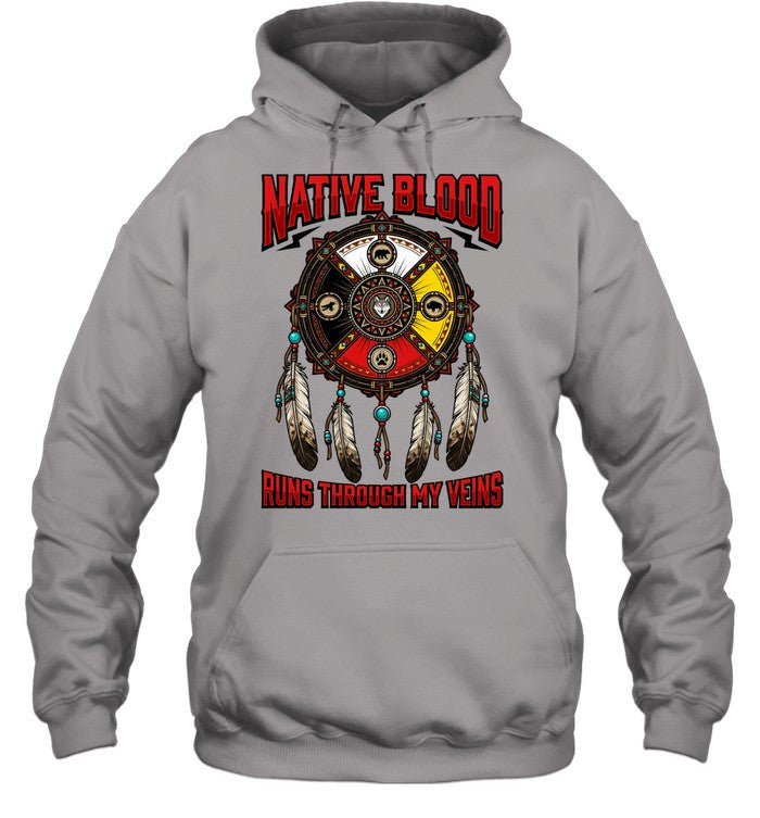 NATIVE BLOOD RUNS THROUGH MY VEINS