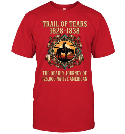 TRAIL OF TEARS 1828-1838 THE DEADLY JOURNEY OF 125,000 NATIVE AMERICAN