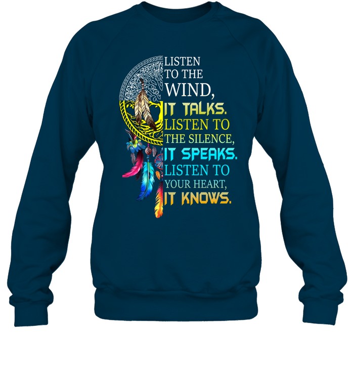 LISTEN TO THE WIND, IT TALKS. LISTEN TO THE SILENCE, IT SPEAKS. LISTEN TO YOUR HEART, IT KNOWS.