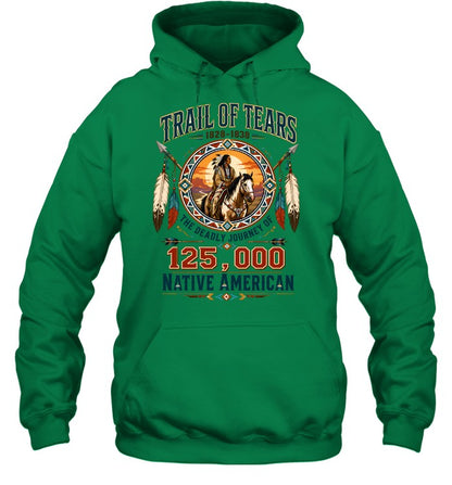 Trail Of Tears 1828-1838 The Deadly Journey Of 125,000 Native American