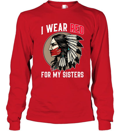 I WEAR RED FOR MY SISTERS