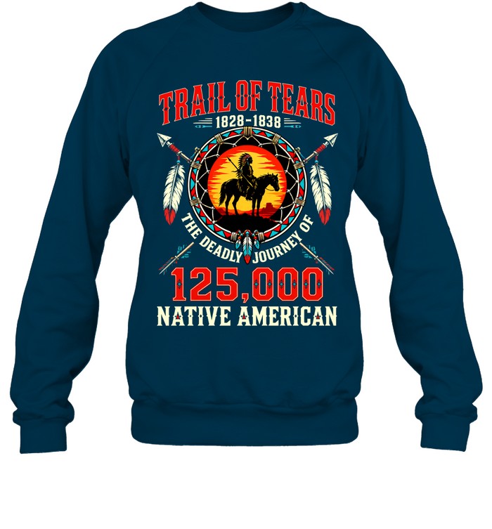 TRAIL OF TEARS 1828-1838 THE DEADLY JOURNEY OF 125,000 NATIVE AMERICAN