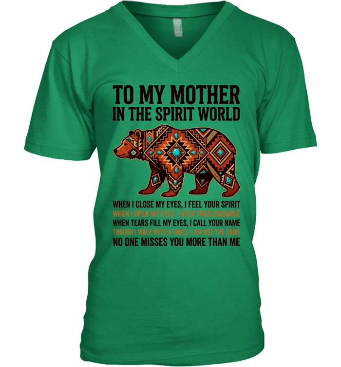 TO MY MOTHER IN THE SPIRIT WORLD