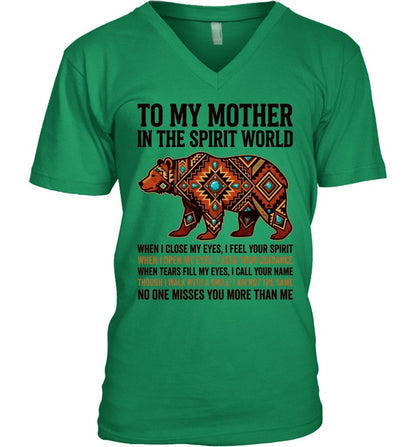 TO MY MOTHER IN THE SPIRIT WORLD