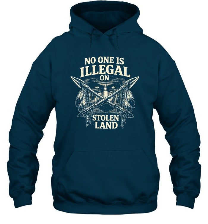 NO ONE IS ILLEGAL ON STOLEN LAND