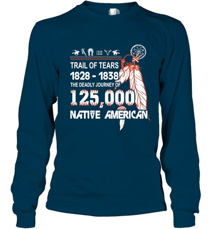 TRAIL OF TEARS 1828-1838 THE DEADLY JOURNEY OF 125,000 NATIVE AMERICAN