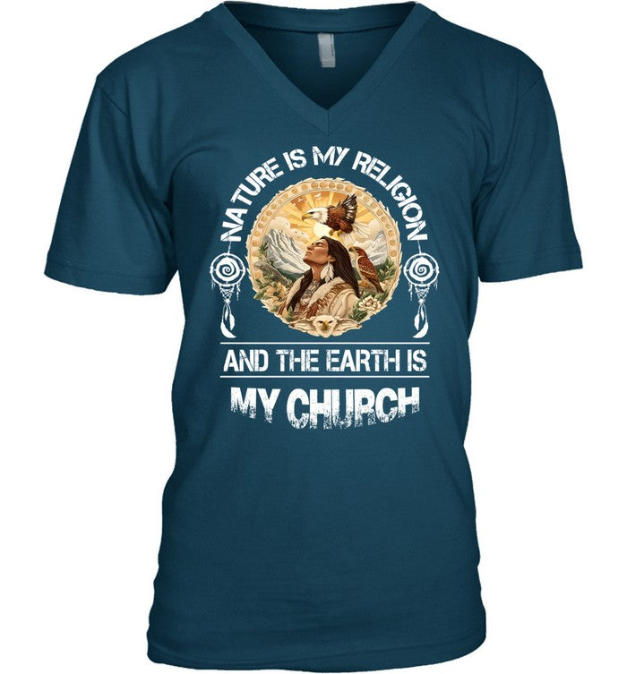 NATURE IS My RELIGION AND THE EARTH IS MY CHURCH