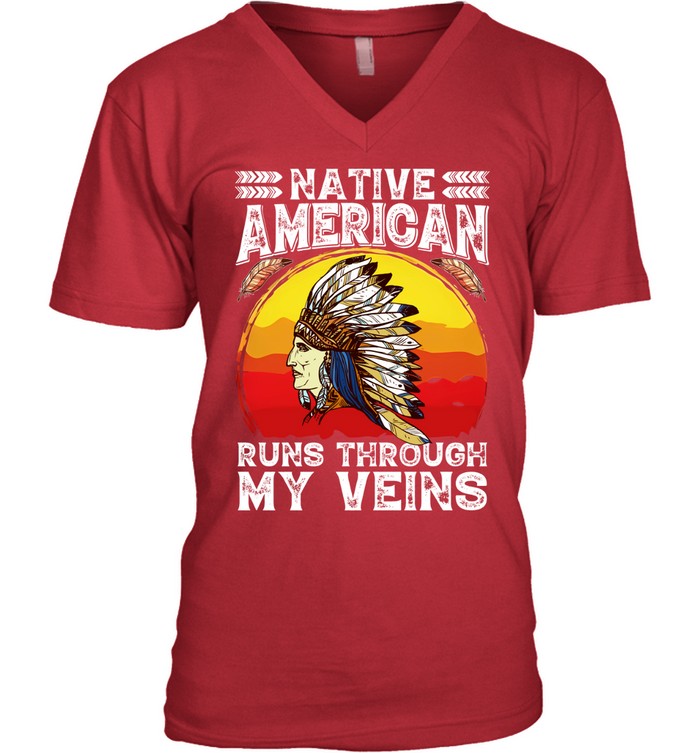 NATIVE AMERICAN RUNS THROUGH MY VEINS