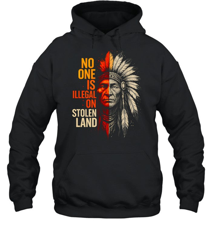 NO ONE IS ILLEGAL ON STOLEN LAND
