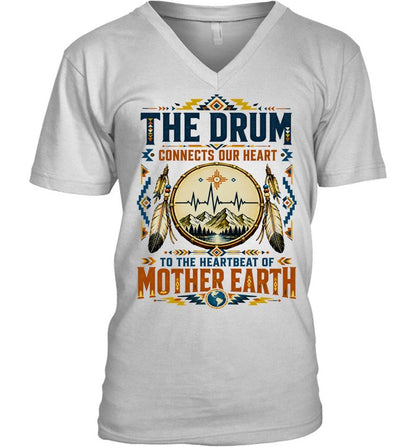 THE DRUM CONNECTS OUR HEART TO THE HEARTBEAT OF MOTHER EARTH