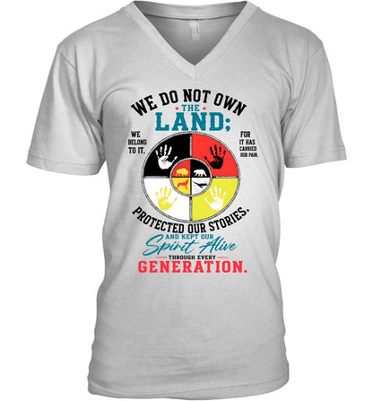 WE DO NOT OWN THE LAND