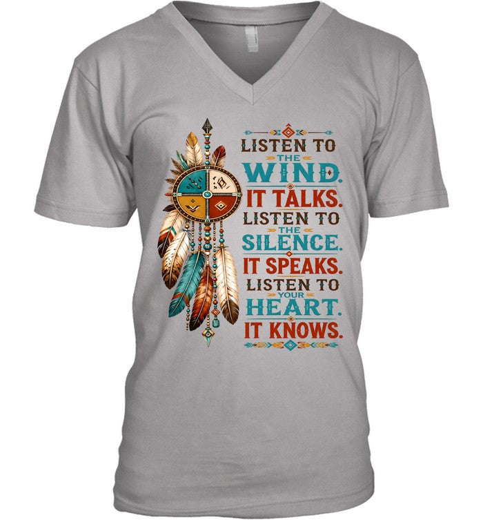 LISTEN TO THE WIND, IT TALKS. LISTEN TO "THE SILENCE," IT SPEAKS. LISTEN TO YOUR HEART, IT KNOWS.