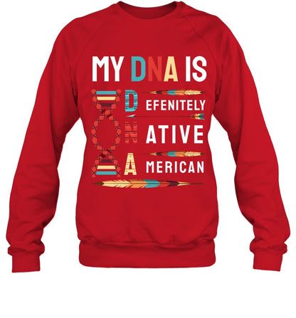 MY DNA IS DEFENITELY NATIVE AMERICAN