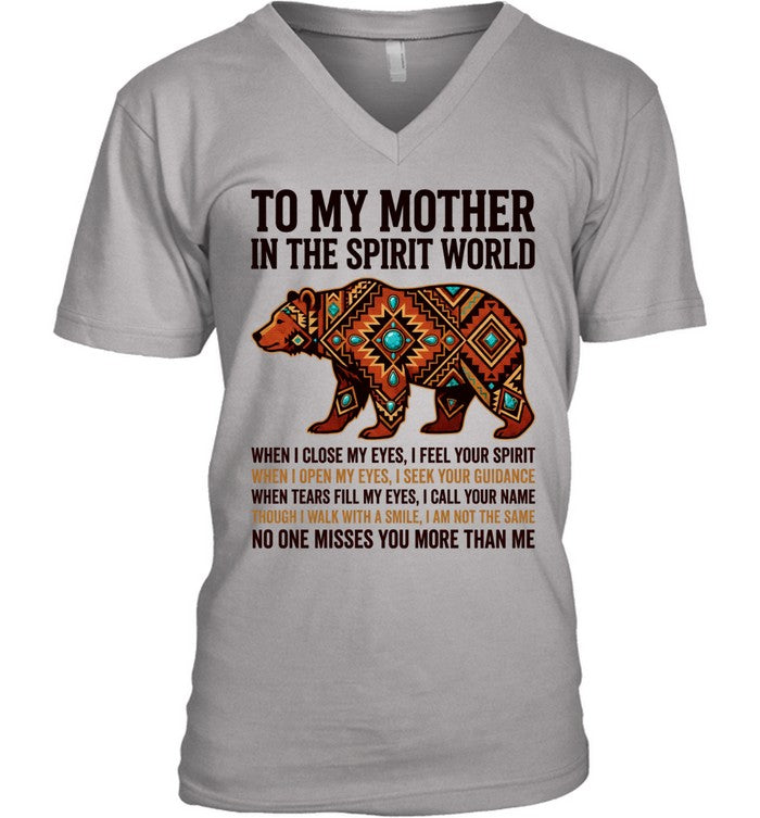 TO MY MOTHER IN THE SPIRIT WORLD