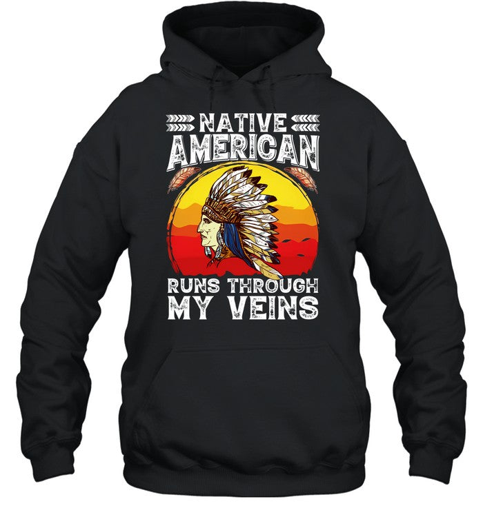 NATIVE AMERICAN RUNS THROUGH MY VEINS