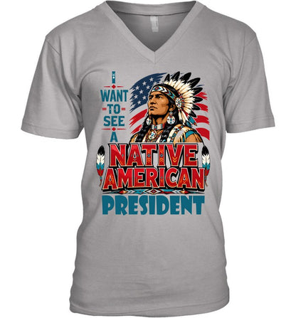I WANT TO SEE A NATIVE AMERICAN PRESIDENT