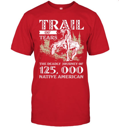 TRAIL OF TEARS THE DEADLY JOURNEY OF 125.000 NATIVE AMERICAN