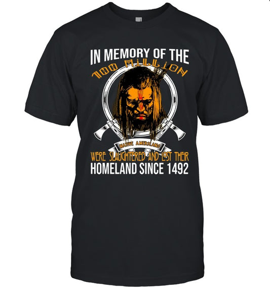 IN MEMORY OF THE HOMELAND SINCE 1492