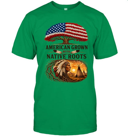 AMERICAN GROWN WITH NATIVE ROOTS