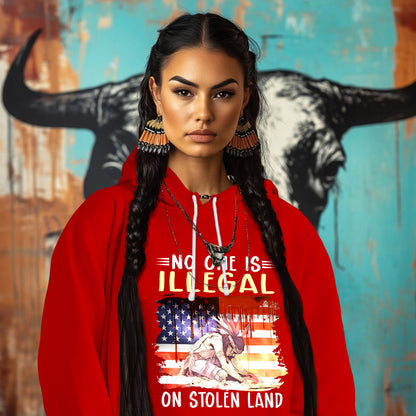 NO ONE IS ILLEGAL ON STOLEN LAND