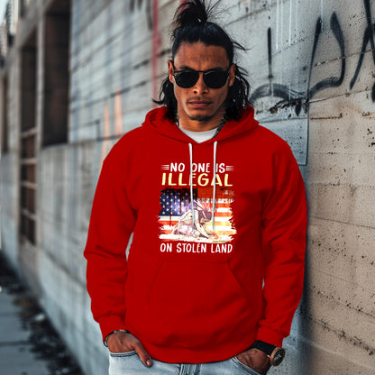 NO ONE IS ILLEGAL ON STOLEN LAND