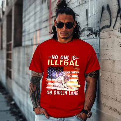 NO ONE IS ILLEGAL ON STOLEN LAND