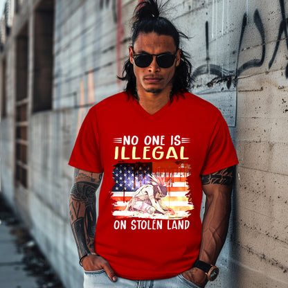NO ONE IS ILLEGAL ON STOLEN LAND