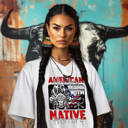 American history begins with native history
