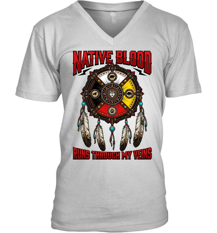 NATIVE BLOOD RUNS THROUGH MY VEINS