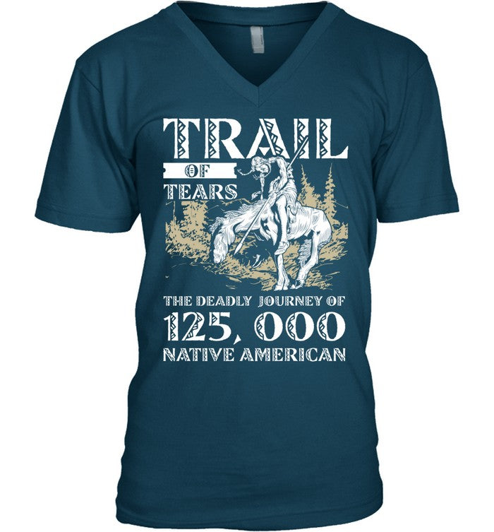 TRAIL OF TEARS THE DEADLY JOURNEY OF 125.000 NATIVE AMERICAN
