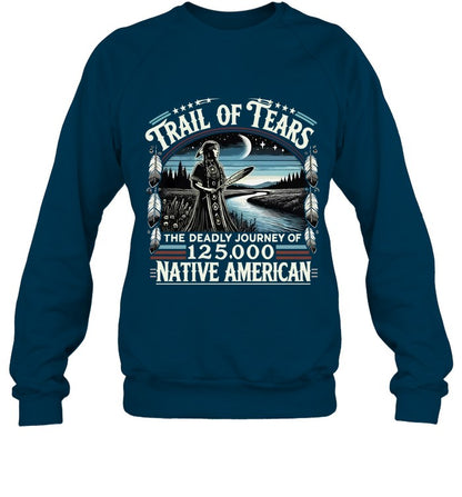 TRAIL OF TEARS THE DEADLY JOURNEY OF 125.000 NATIVE AMERICAN