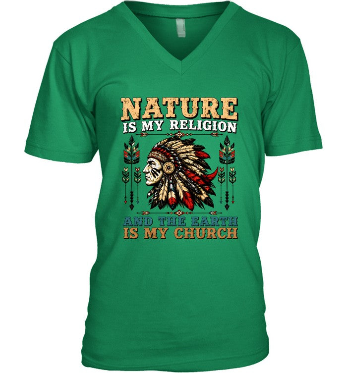 NATURE IS MY RELIGION AND THE EARTH IS MY CHURCH