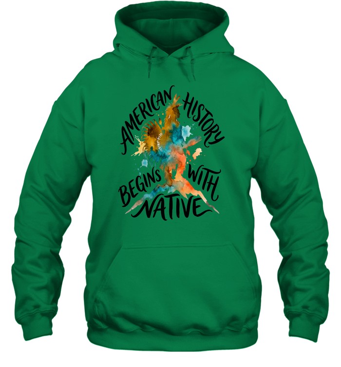 AMERICAN HISTORY BEGINS WITH NATIVE