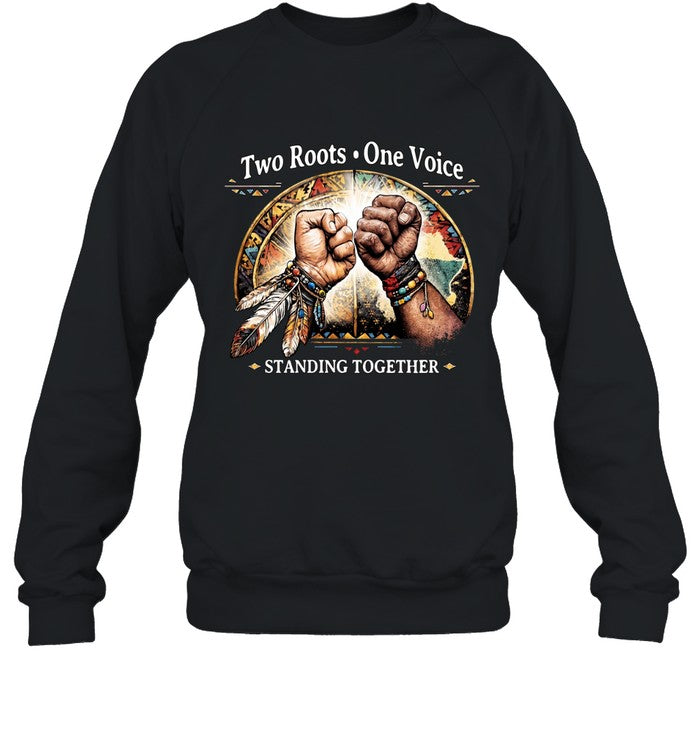 Two Roots, One Voice, STANDING TOGETHER - TWO SIDES