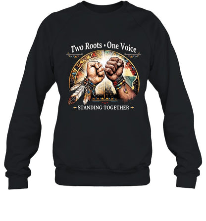 Two Roots, One Voice, STANDING TOGETHER - TWO SIDES