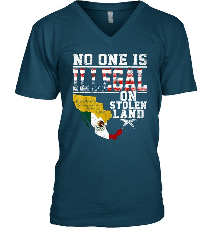NO ONE IS ILLEGAL ON STOLEN LAND