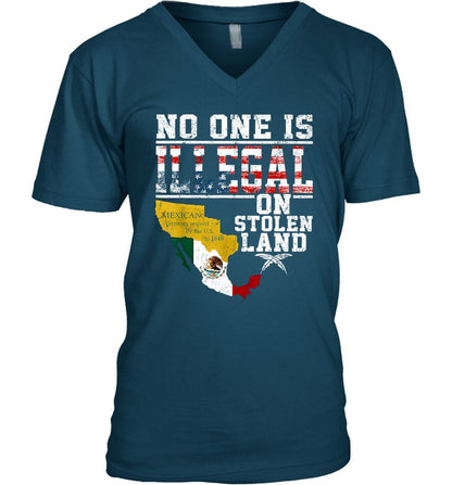 NO ONE IS ILLEGAL ON STOLEN LAND