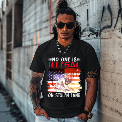 NO ONE IS ILLEGAL ON STOLEN LAND