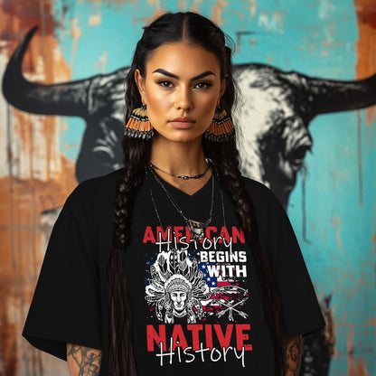 American history begins with native history