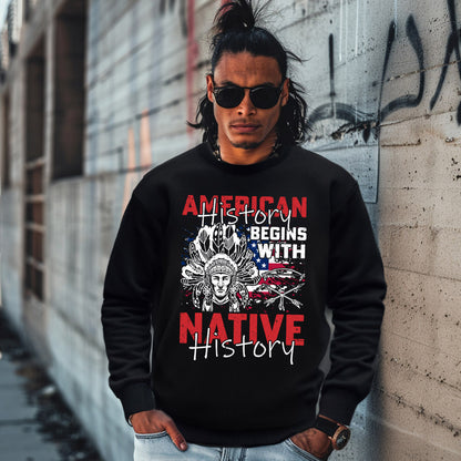 American history begins with native history