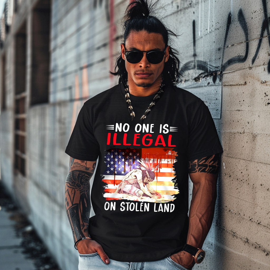 NO ONE IS ILLEGAL ON STOLEN LAND