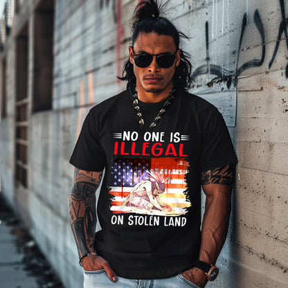 NO ONE IS ILLEGAL ON STOLEN LAND