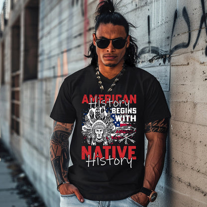 American history begins with native history