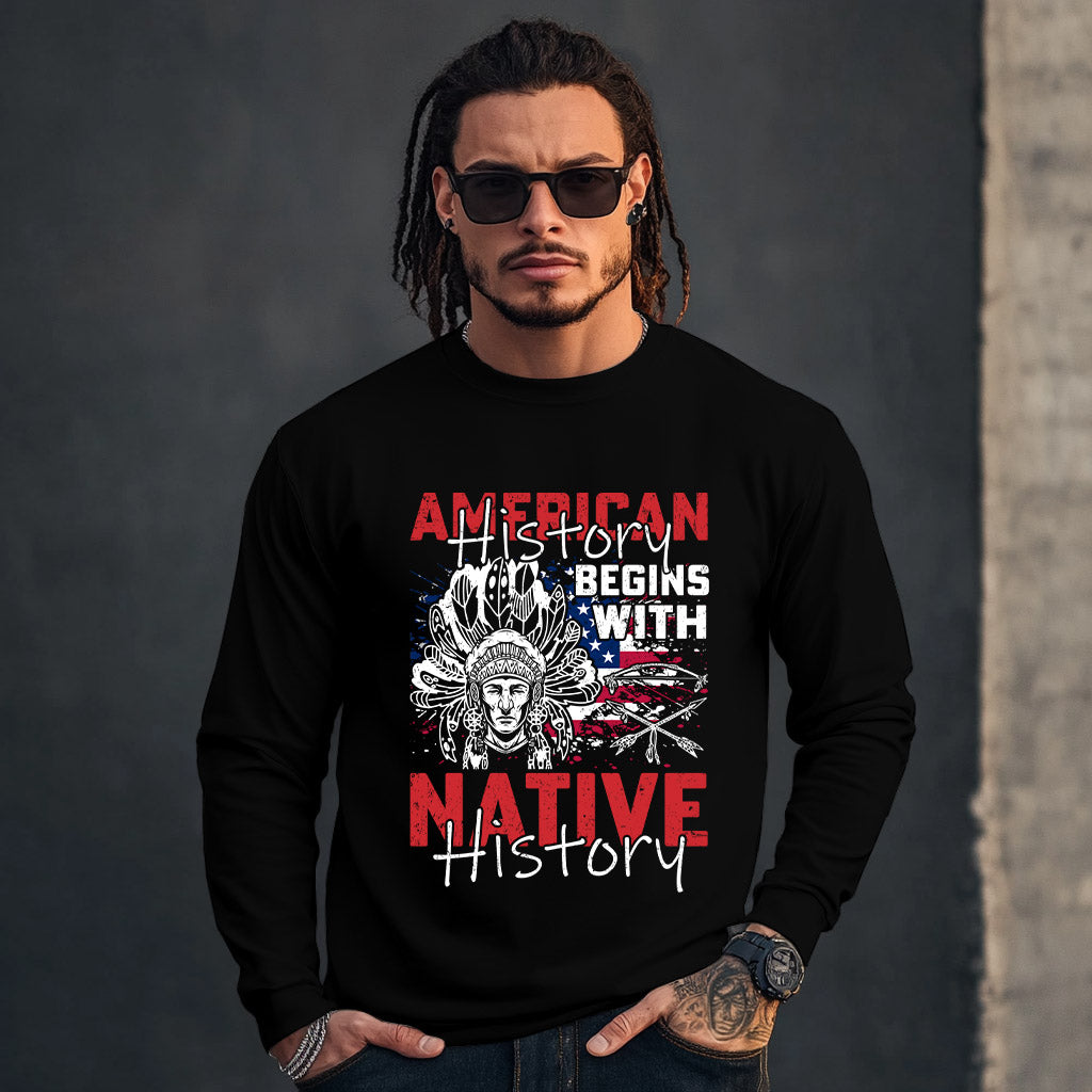 American history begins with native history