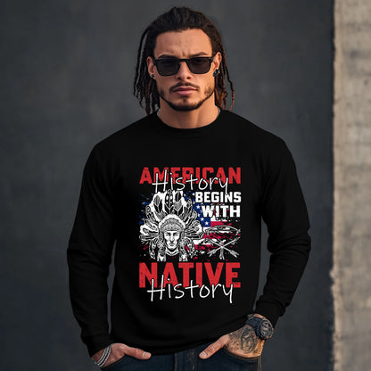 American history begins with native history