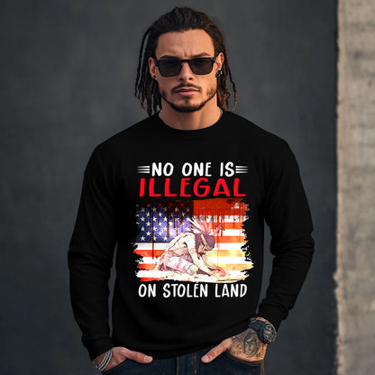 NO ONE IS ILLEGAL ON STOLEN LAND