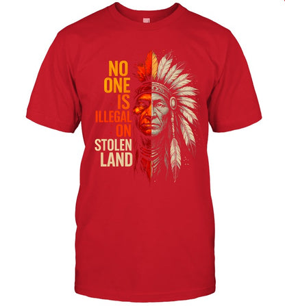 NO ONE IS ILLEGAL ON STOLEN LAND