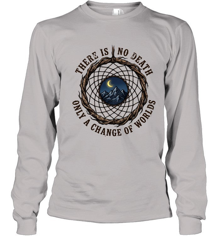 THERE IS NO DEATH ONLY A CHANGE OF WORLDS