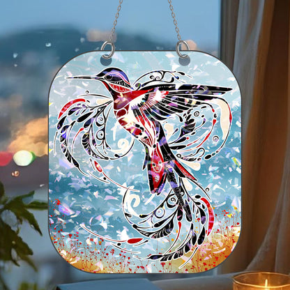 Hummingbird Hologram Ornament